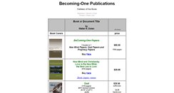 Desktop Screenshot of books.becomingone.org